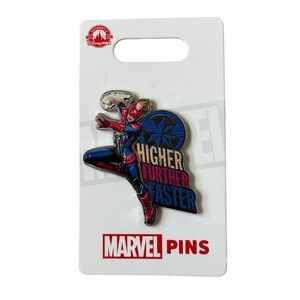 NEW Disney Trading Pin Captain Marvel "Higher Further Faster"